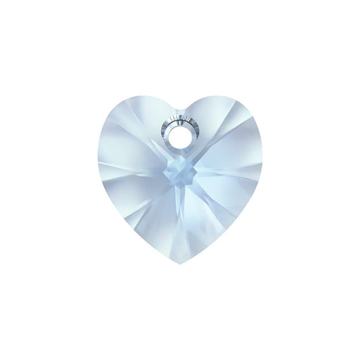 PRESTIGE Crystal, #6228 Heart Pendant 10mm Cool Blue (1 Piece)