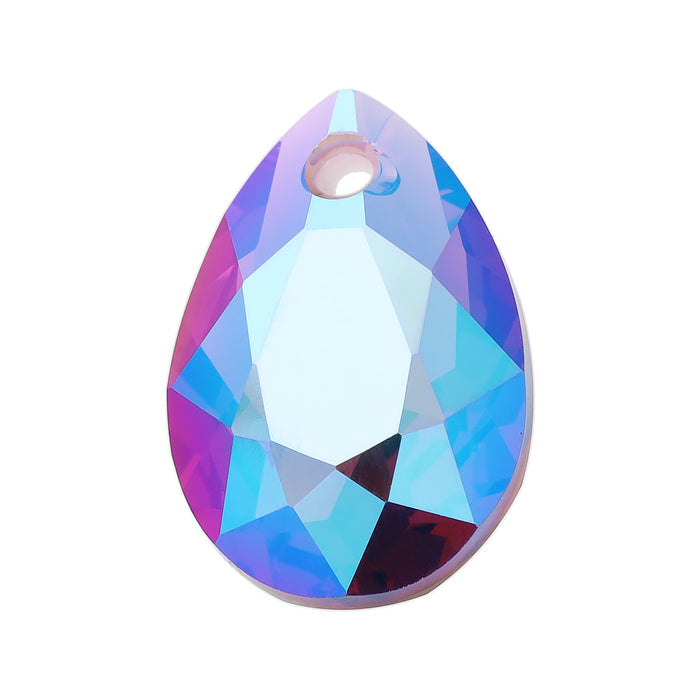 PRESTIGE Crystal, #6433 Pear Cut Pendant 16mm, Amethyst Shimmer (1 Piece)