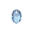 PRESTIGE Crystal, #6438 Elliptic Cut Crystal Pendant 9mm Cool Blue (1 Piece)