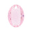 PRESTIGE Crystal, #6438 Elliptic Cut Pendant 16mm, Light Rose (1 Piece)