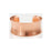 Solid Copper Domed Cuff Bracelet Base 25.5mm 1.00" Wide (1 Piece)