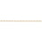 Satin Hamilton Gold Paperclip Cable Chain, 7.9x2.3mm Links, by the Foot