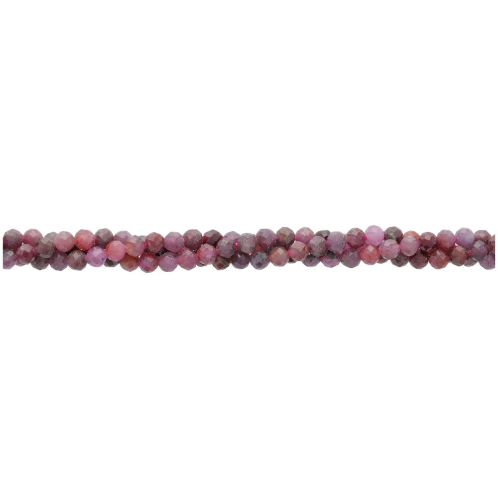 Micro faceted hot sale gemstone beads