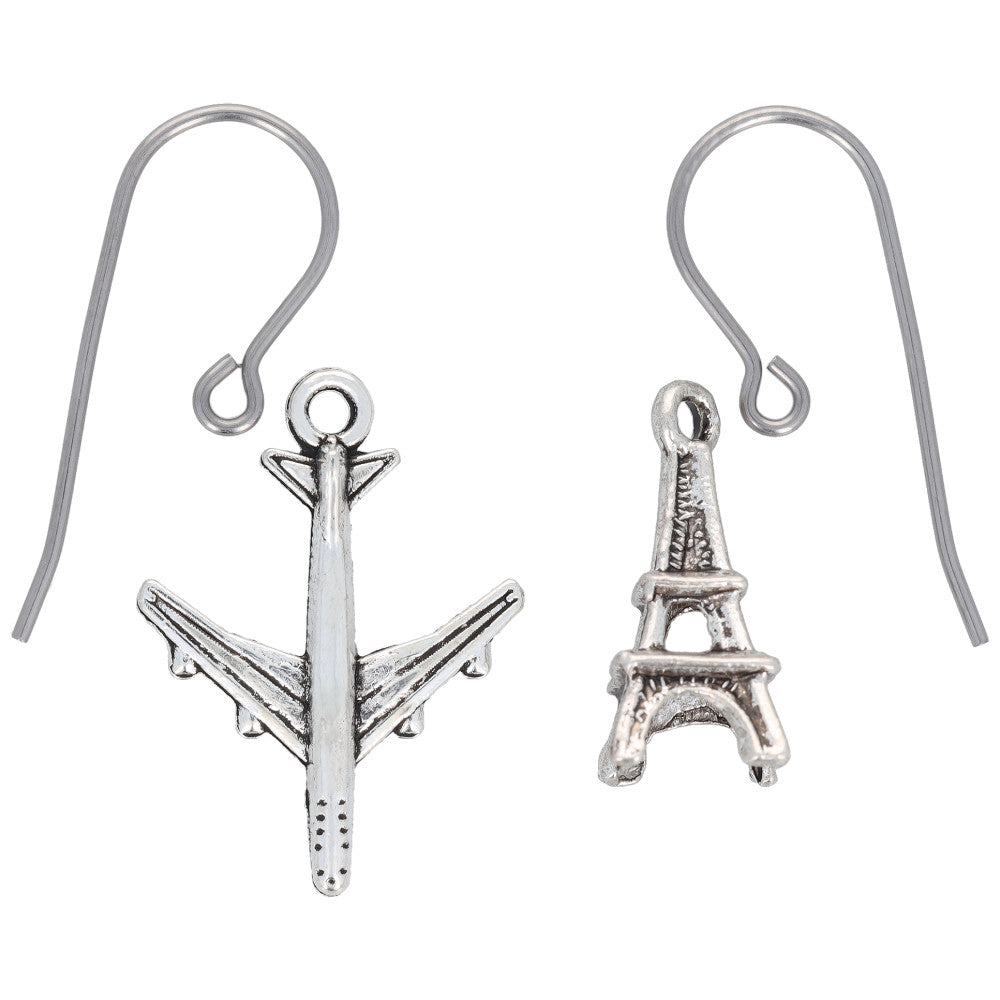 Paris Traveler Earring Kit - Flight to Eiffel - Limited Edition