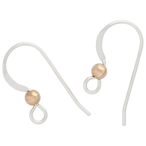 thumbnail image 2 of 6 Pure Copper Big Fancy French Hook Fishhook Earring Findings With Loop - Bedazzlinbeads 2 of 6