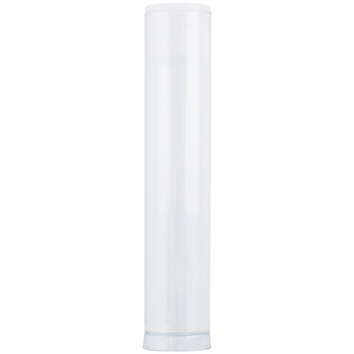 Clear Storage Tubes 2.5 Inches Long - For Seed Beads/TOHO/Delicas/Findings (100 Tubes)