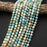 Natural Amazonite 6mm Smooth Round Bead Strand