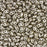 Czech Glass MiniDuo, 2-Hole Beads 2x4mm, Brown Sugar Pearl Coat   (2.5 Inch Tube)