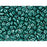 Matubo SuperDuo 2 x 5mm Teal Pearl Coat 2-Hole Seed Bead 2.5-Inch Tube