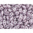 Matubo SuperDuo 2 x 5mm Opaque Violet Luster 2-Hole Seed Bead 2.5-Inch Tube