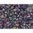 Matubo SuperDuo 2 x 5mm Magic Purple 2-Hole Seed Bead 2.5-Inch Tube