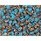 Matubo SuperDuo 2 x 5mm Apollo Blue Turquoise 2-Hole Seed Bead 2.5-Inch Tube