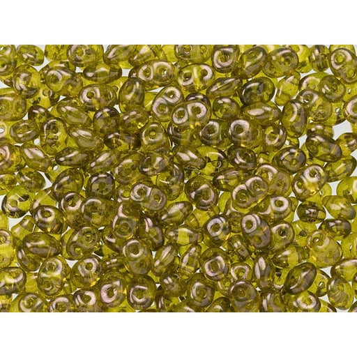 Matubo SuperDuo 2 x 5mm Jonquil Vega 2-Hole Seed Bead 2.5-Inch Tube