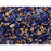 Matubo SuperDuo 2 x 5mm Sapphire Artemis 2-Hole Seed Bead 2.5-Inch Tube