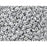 Matubo SuperDuo 2 x 5mm Matte Metallic Silver 2-Hole Seed Bead 2.5-Inch Tube