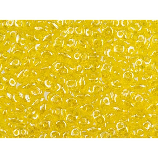 Matubo SuperDuo 2 x 5mm Jonquil Luster 2-Hole Seed Bead 2.5-Inch Tube