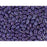 Matubo SuperDuo 2 x 5mm Opaque Blue Matte Nebula 2-Hole Seed Bead 2.5-Inch Tube