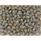 Matubo SuperDuo 2 x 5mm Opaque Beige Nebula 2-Hole Seed Bead 2.5-Inch Tube