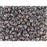 Matubo SuperDuo 2 x 5mm Ashen Gray Nebula 2-Hole Seed Bead 2.5-Inch Tube