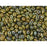 Matubo SuperDuo 2 x 5mm Opaque Yellow Nebula 2-Hole Seed Bead 2.5-Inch Tube