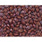 Matubo SuperDuo 2 x 5mm Opaque Red Nebula 2-Hole Seed Bead 2.5-Inch Tube