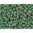 Matubo SuperDuo 2 x 5mm Turquoise Silver Picasso 2-Hole Seed Bead 2.5-Inch Tube