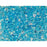 Matubo SuperDuo 2 x 5mm Aqua AB 2-Hole Seed Bead 2.5-Inch Tube