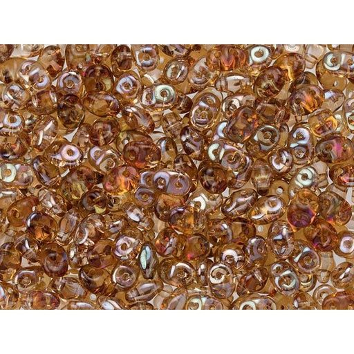 Matubo SuperDuo 2 x 5mm Rosaline Celsian 2-Hole Seed Bead 2.5-Inch Tube