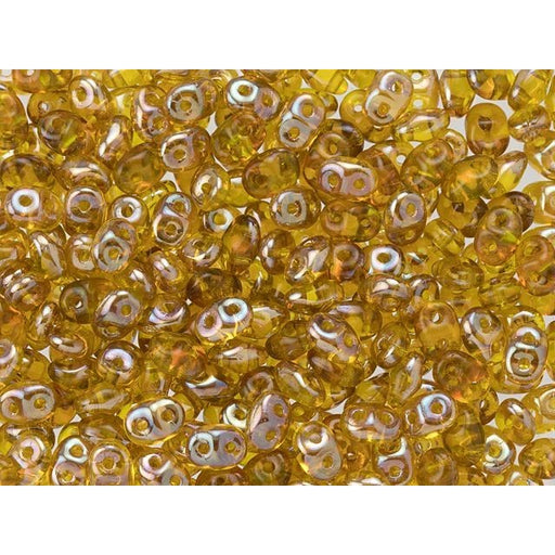 Matubo SuperDuo 2 x 5mm Jonquil Celsian 2-Hole Seed Bead 2.5-Inch Tube