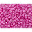 Matubo SuperDuo 2 x 5mm Hot Pink Pearl Shine 2-Hole Seed Bead 2.5-Inch Tube