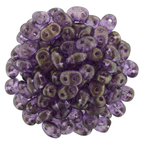 Matubo SuperDuo 2 x 5mm Halo - Regal 2-Hole Seed Bead 2.5-Inch Tube