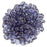 Matubo SuperDuo 2 x 5mm Tanzanite - Vega 2-Hole Seed Bead 2.5-Inch Tube