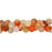 Gemstone Beads, Natural Agate, 12mm Faceted Round, 1 Strand