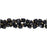 Gemstone Beads, Black Sardonyx, 8mm Faceted Cube, 1 Strand