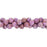 Gemstone Beads, Crazy Lace Calcite, 10mm Round, 1 Strand