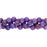 Gemstone Beads, Crazy Lace Calcite, 10mm Round, 1 Strand