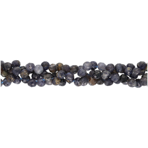 Gemstone Beads, Iolite, 6mm Teardrop, 1 Strand