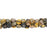 Gemstone Beads, Bumble Bee Jasper, 10mm Puffed Square, 1 Strand