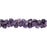 Gemstone Beads, Lepidolite, 6mm Faceted Cube, 1 Strand