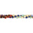 Gemstone Beads, Mix, 6mm Tube, 1 Strand