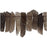 Gemstone Beads, Smoky Quartz, Graduated Rectangle, 1 Strand