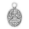 Sterling Silver Charm, Ganesha 18x11mm, 1 Piece