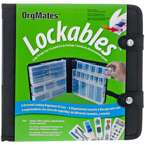 OrgMates/Craft Mates Lockables Storage Large Set with Organizers —  Beadaholique