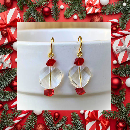 Peppermint Candy Earring Kit featuring PRESTIGE Crystals