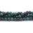 Bloodstone 6mm Round Large Hole Beads - 8 Inch