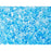 Matubo SuperDuo 2x5mm 2-Hole Aquamarine Seed Bead 2.5-Inch Tube