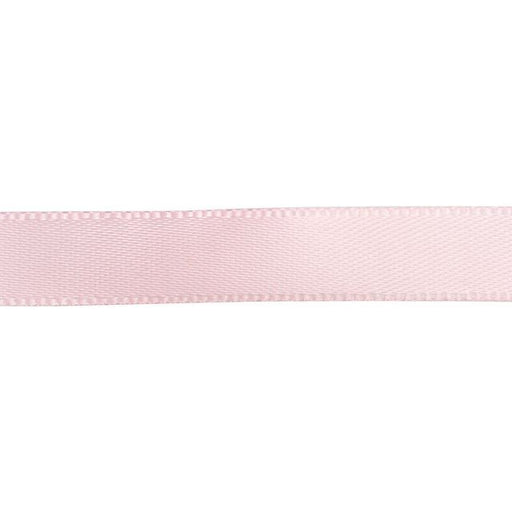 Satin Ribbon, 3/8 Inch Wide, Light Pink (By the Foot)