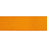 Satin Ribbon, 5/8 Inch Wide, Tangerine Orange (By the Foot)