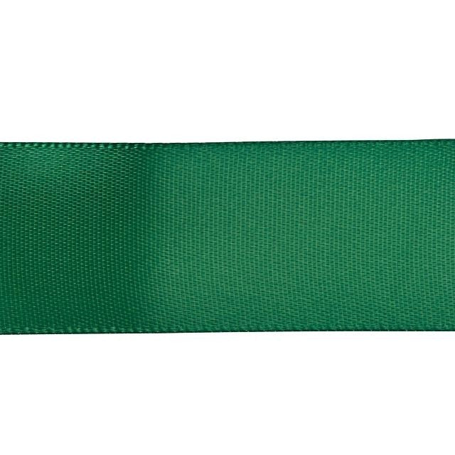 Satin Ribbon, 7/8 Inch Wide, Hunter Green (By the Foot)