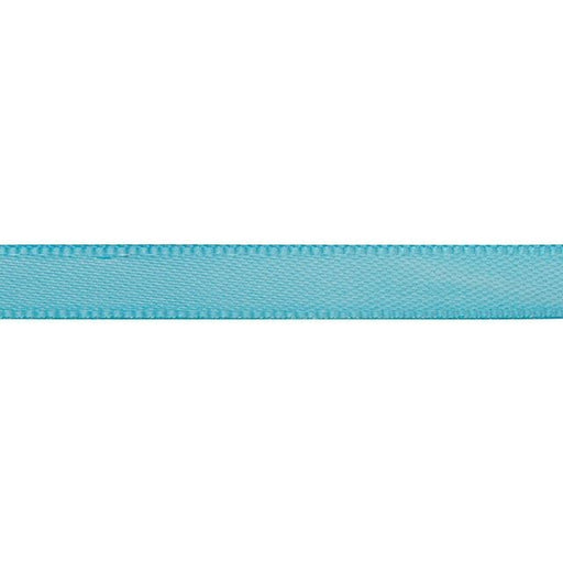 Satin Ribbon, 1/4 Inch Wide, Turquoise Blue (By the Foot)